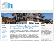 Tablet Screenshot of polymen.ch